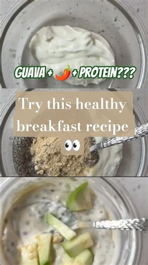 Protein-Packed Guava Breakfast Bowl 🍈💪 | Healthy & Quick #food #recipe #shorts