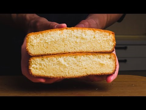 Sponge cake on boiling water, which always turns out perfect. I am 100% sure about the recipe | ASMR