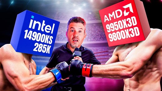 Which CPU really is the king of gaming? 9800X3D vs 9950X3D vs 14900KS vs 285K
