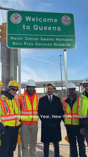 NYC DOT on Instagram: "2026 is going to be a good year. The signs are everywhere."