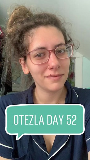 Otezla Day 52! Not loving it #otezla #psoriasis #psoriaticarthritis