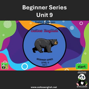 Beginner ESL Lesson: Unit 9