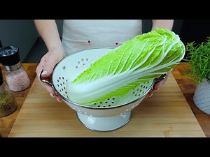 Do You Know How To Cook Napa Cabbage? Prepare This Simple And Delicious Recipe! Beautiful and Tasty!
