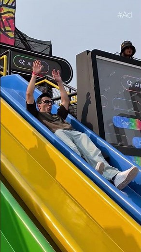 Papooza ke saath full maza karooza, thanks to Google Search Playground at Lollapalooza India🛝🥳#Ad