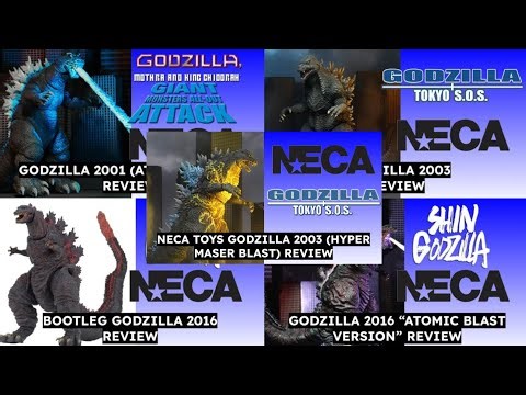 ALL REVIEWS | NECA Toys - Millennium & Reiwa Era Godzilla Figures (As Of November 2025)