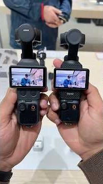 DJI Pocket 3 vs Pocket 4 Side by Side Comparison #osmopocket4