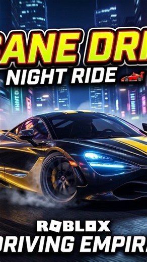 Night City Drifting in Roblox! 🏎️🔥 | Driving Empire Gameplay