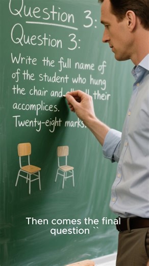 A teacher walks into class… and finds his chair hanging from the ceiling. 😳 But instead of getting mad, he pulls the ultimate comeback — a surprise test with a twist! 💥 Watch how the prank turns into panic 😂 This is what happens when your teacher has a PhD in payback. Short. Funny. Relatable. CLASSIC! 🔍 Keywords teacher prank gone wrong funny classroom moments school comedy skit teacher vs students classroom revenge prank African school comedy funny student teacher skit school short video sh