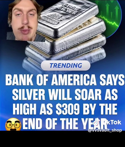 Pretty big statement from BOA. When companies this big say stuff like that, you have to at least note it. This implies a A LOT however, and with as shady as BOA is I’m not sure what to think yet. #preciousmetals #silver #bullion #gold #investing