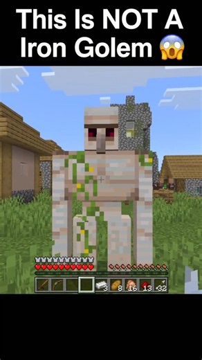 This Is NOT A Iron Golem 😱 In Minecraft