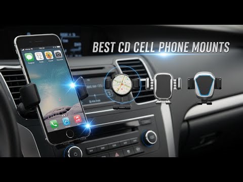 TOP 5 Best CD Cell Phone Mounts 2026 | Put That Unused CD Player to Good Use!