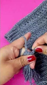 16 How to crochet the UNISEX multipurpose collar No. 15 in 3-relief stitch step by step in SIZE