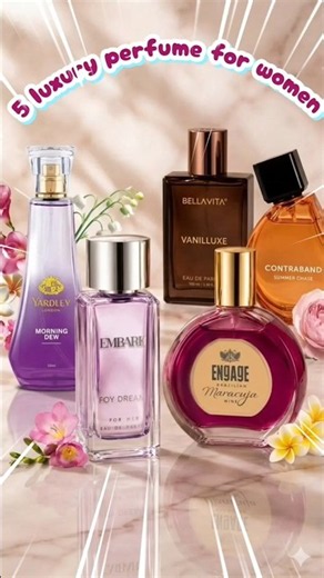 Top 5 Luxury Perfumes for Women | Best Long-Lasting Fragrances | Bellavita, Engage, Yardley & More