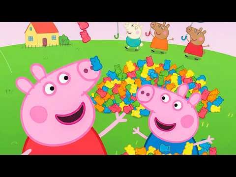 Peppa Pig and George’s Fun Block Stacking Adventure! 🏗️🐷 | Peppa Pig Animation