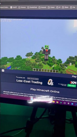 ماين كرافت مجاناً للموبايل والبيسي داخل المتصفح🤯