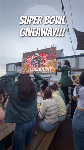 PB Shore Club on Instagram: "🏈 SUPER BOWL GIVEAWAY 🏈 Super Bowl is right around the corner and we’re giving you the ultimate game-day setup. 🎉 Win a table for 10 right in front of our big screen on the patio! 🍻 $400 comp tab included How to enter: 1.Follow us @pbshoreclub 2.Tag 5 friends you’d bring with you 3.Share this post to your story Winner announced Mon Feb 2nd. Must be 21+ to enter We’ll be running football specials all game long, GAME SOUND, good vibes, big plays, and the best Super
