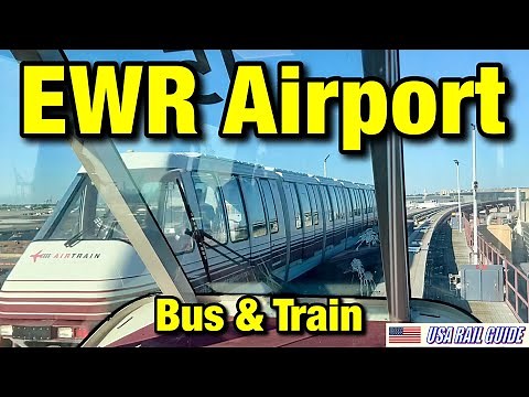 [ USA Train/Bus ] Newark New Jersey Airport to/from Newark Penn Station