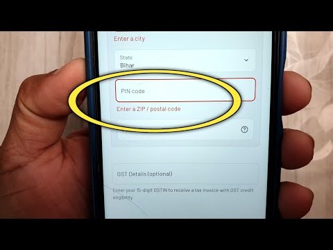 enter a zip/postal code | enter zip or postal code kya hota hai