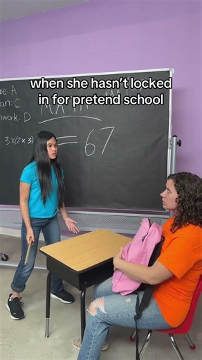 LOCK IN for Pretend School or Get Out...