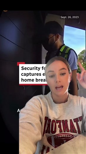 Never OPEN the door for a stranger! But this is why answering through your doorbell camera can be a good idea. Home safety and self-defense tips. . OP: @areacode416ix on IG #selfdefense #safety #robbery #housesafety #burglery #crime #fyp #foryou#greenscreenvideo