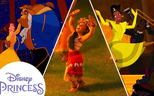 盘点迪士尼公主跳舞片段