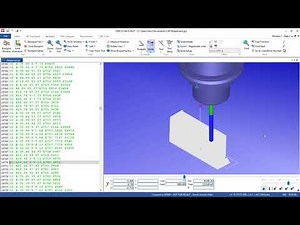 Backplot 3d print in Cimco Edit
