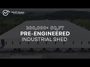 Industrial Shed Construction | Pre Engineered Steel Building | PEB Structure by PEB360 Solutions