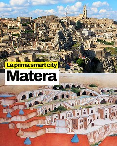 413K views · 18K reactions | La prima "smart-city" della storia si trova in Italia: stiamo parlando di Matera! Altro che Emirati Arabi! Vi raccontiamo come funzionava il più antico sistema di sfruttamento sostenibile delle risorse naturali. | Geopop | Facebook