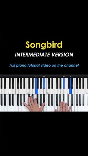 Songbird piano arrangement