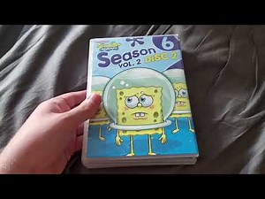 My SpongeBob SquarePants DVD And Blu-Ray Collection