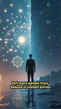 The neural network answered, "Does karma exist?"