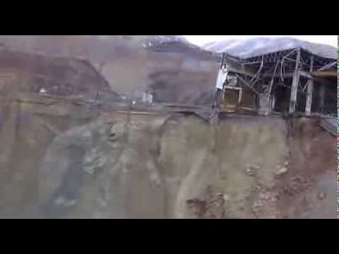 Raw Video: Kennecott Copper Mine Flyover (Fox 13 Utah)