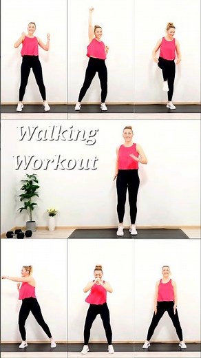 🚶‍♀️5000 STEPS Walking Workout🔥#nojumpingworkout #walkingworkout #weightloss