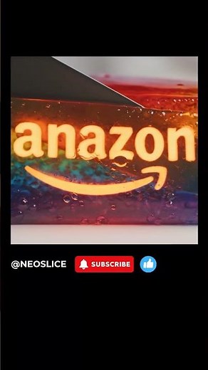 slicing logos with ASMR sound#asmr #relaxing #smartphone #youtubeshorts #satisfying #youtube #amazon