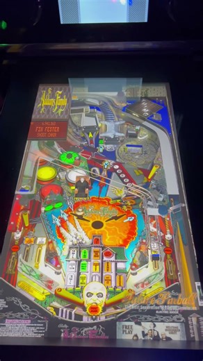 Addams Family Future Pinball Custom Virtual Pinball Machine #addamsfamily #virtualpinball #addams