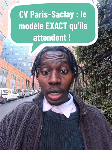 Tu veux postuler à l’Université Paris‑Saclay ? Attention : ton CV peut faire la différence entre une admission… et un refus. Dans cette vidéo, je te montre le modèle de CV que Paris‑Saclay attend réellement : - les rubriques obligatoires - la mise en page recommandée - les erreurs qui font refuser un dossier - et comment adapter ton CV si tu viens d’un autre système éducatif. Regarde bien jusqu’à la fin : je te donne un exemple concret et la structure exacte pour créer un CV professionnel, clair