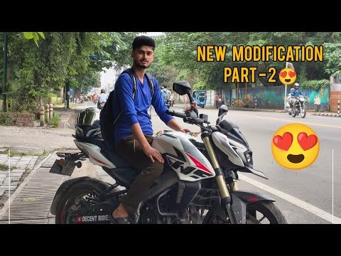 New Modification Part - 2 😍 Ns 400z Me YouTube Name & Logo ❤️