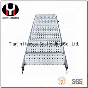 [Hot Item] Easy Assemble Stair Aluminum Scaffolding for Sale Upright Aluminum Scaffolding System Mobile Stair Tower for Building Construction