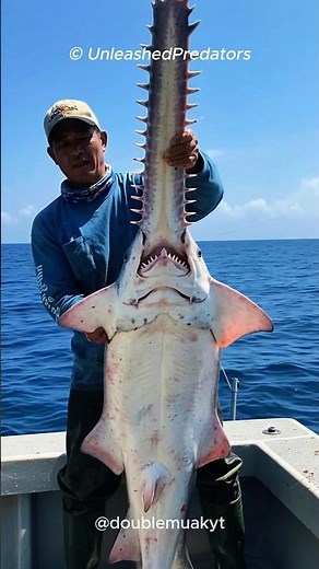 Sawfish: Nature’s Underwater Chainsaw 🦈