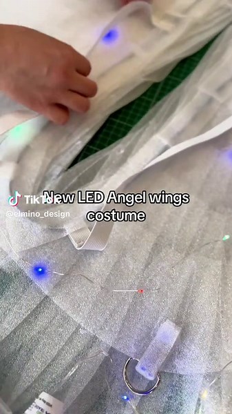 New LED Angel Wings Costume for Cosplay