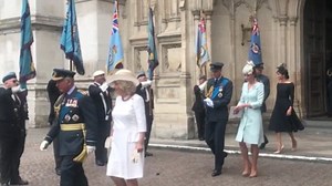Prince Charles proudly displays medals in military uniform
