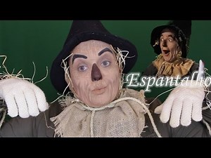 SCARECROW WIZARD OF OZ MAKEUP - MAQUIAGEM DO ESPANTALHO DO FILME O MÁGICO DE OZ