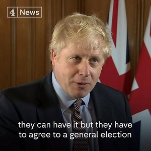 46K views · 1K reactions | "If they genuinely want more time to study this excellent deal they can have it but they have to agree to a general election." Boris Johnson says he will ask Parliament for a general election on December 12. | Channel 4 News | Facebook