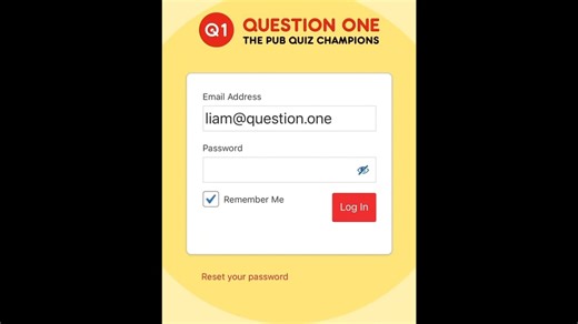 Question One Portal Login
