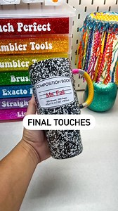 Final Touches•Trimming is my favorite part of cup making by far!•#crafting #crafter #smallbusiness #explore #viral #entrepreneur | Teach Over the Rainbow