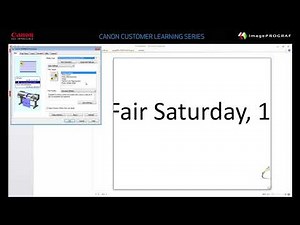 How to Print a Banner using the imagePROGRAF Print Plug-in for Microsoft® Powerpoint®