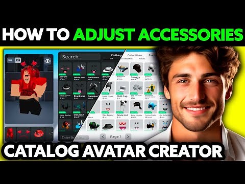 How To Adjust Accessories in Catalog Avatar Creator (2025) - Step by Step