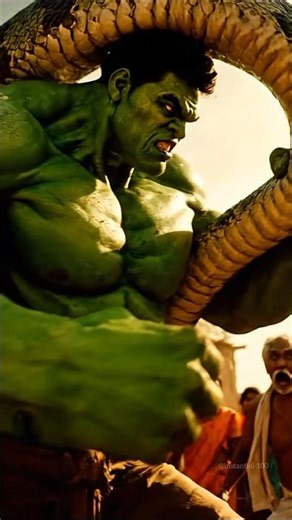 Hulk vs Snake 😱| Emotional story #hulkshorts