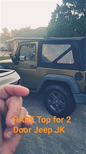 Hardtop Rare for 2 Door Jeep Wrangler JK