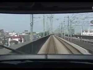 【前面展望】北陸新幹線　東京～長野 （20倍速｜5200km/h）